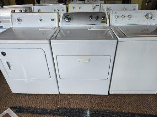 Whirlpool 29 Inch Electric Dryer with 7.0 cu. ft. Capacity, 9 Cycles, 4 Temperature Settings, Accu-Dry Sensor, Extra-Large Top-Mounted Lint Screen, Wide-Opening Hamper Door and LOCATED IN OUR PORTLAND OREGON APPLIANCE STORE SKU 23099