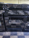 WHIRLPOOL 30 INCH ELECTRIC FREESTANDING RANGE COIL BURNERS 2 LARGE 2 SMALL MANUAL CLEAN OVEN STORAGE DRAWER BLACK LOCATED IN OUR POTLAND OREGON APPLIANCE STORE SKU 23103