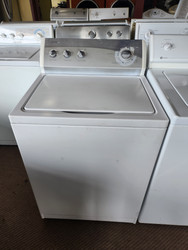 KENMORE TOP LOAD WASHER 5 WATER LEVELS 4 TEMPERATURE SETTINGS 2ND RINSE COSMETIC ISSUE ON CONTROL PANEL SEE PIC WHITE LOCATED IN OUR POTLAND OREGON APPLIANCE STORE SKU 23104