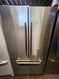 Dacor Epicure 19.8 Cu. Ft. Cabinet Depth French Door Refrigerator with Water Filtration System and Temperature Sensors Glass Shelves 2 Crisper Drawers Stainless Steel LOCATED IN OUR PORTLAND OREGON APPLIANCE STORE SKU 23108
