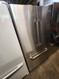 Dacor Epicure 19.8 Cu. Ft. Cabinet Depth French Door Refrigerator with Water Filtration System and Temperature Sensors Glass Shelves 2 Crisper Drawers Stainless Steel LOCATED IN OUR PORTLAND OREGON APPLIANCE STORE SKU 23108
