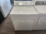WHIRLPOOL HEAVY DUTY SUPER CAPACITY ELECTRIC DRYER 8 CYCLE 5 TEMPERATURE TOP FILTER LARGE PULL DOWN DOOR WHITE LOCATED IN OUR PORTLAND OREGON APPLIANCE STORE SKU 23109