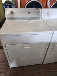KENMORE 600 SERIES ELECTRIC DRYER 3 CYCLE 1 AUTO DRY 1 TIMED DRY PLUS AIR DRY 4 TEMPERATURE TOP FILTER LARGE PULL DOWN DOOR WHITE LOCATED IN OUR PORTLAND OREGON APPLIANCE STORE SKU 23112