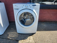 Whirlpool Duet HT 27 Inch Front Load Washer with 4.0 cu. ft. Capacity, 10 Wash Cycles, 4 Temperature Options, Built-in Heater, 1,000 RPM Spin Speed and CEE III Energy Star Rating WHITE LOCATED IN OUR PORTLAND OREGON APPLIANCE STORE SKU 23127