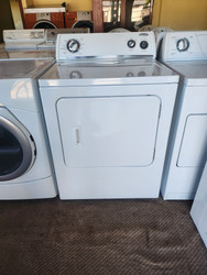 Whirlpool 29 Inch Electric Dryer with 6.5 cu. ft. Capacity, 8 Automatic Dry Cycles, 4 Temperature Options, Wrinkle Shield Option, Timed Dry and Wide-Opening Side-Swing Door WHITE LOCATED IN OUR PORTLAND OREGON APPLIANCE STORE SKU 23130