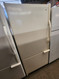 KENMORE 22 CUBIC FOOT REFRIGERATOR BOTTOM FREEZER 4 SPLIT GLASS SHELVES 1 DELI AND 2 CRISPER DRAWERS BISQUE LOCATED IN OUR PORTLAND OREGON APPLIANCE STORE SKU 23132