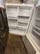 KENMORE 22 CUBIC FOOT REFRIGERATOR BOTTOM FREEZER 4 SPLIT GLASS SHELVES 1 DELI AND 2 CRISPER DRAWERS BISQUE LOCATED IN OUR PORTLAND OREGON APPLIANCE STORE SKU 23132