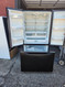KENMORE 25 CUBIC FOOT FRENCH DOOR REFRIGEATOR WITH ICE MAKER GLASS SHELVES 1 LARGE DELI DRAWER 2 CRISPER DRAWERS PULL OPEN FREEZER DOOR BLACK LOCATED IN OUR PORTLAND OREGON APPLIANCE STORE SKU 23133
