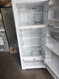 GE 17 CUBIC FOOT REFRIGERATOR TOP FREEZER FULL WIDTH GLASS SHELVES 2 CRISPER DRAWERS WIRE SHELF IN FREEZER WHITE LOCATED IN OUR PORTLAND OREGON APPLIANCE STORE SKU 23135