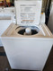 Whirlpool 27 Inch Top-Load Washer with 3.2 cu. ft. Capacity, 5 Cycles, 3 Temperature Options, 1 Motor Speed and Double Duty Surgilator Agitator WHITE LOCATED IN OUR PORTLAND OREGON APPLIANCE STORE SKU 23137