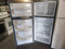 GE 18 CUBIC FOOT REFRIGERATOR TOP FREEZER FULL WIDTH GLASS SHELVES 2 CRISPER DRAWERS 1 MEAT / DELI PAN FULL WIDTH WIRE SHELF IN FREEZER COSMETIC ISSUES ON DOORS LOTS OF SCRATCHES STAINLESS LPOCATED IN OUR POTLAND OREGON APPLIANCE STORE SKU 23142