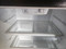 GE 18 CUBIC FOOT REFRIGERATOR TOP FREEZER FULL WIDTH GLASS SHELVES 2 CRISPER DRAWERS 1 MEAT / DELI PAN FULL WIDTH WIRE SHELF IN FREEZER COSMETIC ISSUES ON DOORS LOTS OF SCRATCHES STAINLESS LPOCATED IN OUR POTLAND OREGON APPLIANCE STORE SKU 23142
