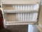 HOTPOINT 14 CUBIC FOOT REFRIGERATOR WIRE SHELVES 2 CRISPER DRAWERS COSMETIC ISSUES ON DOORS WHITE LOCATED IN OUR POTLAND OREGON APPLIANCE STORE SKU 23143