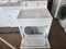 KENMORE HEAVY DUTY SUPER CAPACITY PLUS ELECTRIC DRYER 3 CYCLE TIMED DRY AUTO DRY PLUS AIR DRY NO HEAT OPTION 3 TEMPERATURE TOP FILTER PULL DOWN HAMPER DOOR WHITE LOCATED IN OUR PORTLAND OREGON APPLANCE STORE SKU 23148