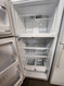 GE 18.1 cu. ft. Top-Freezer Refrigerator with 2 Adjustable Spill Proof Glass Shelves, 2 Adjustable Humidity Crispers, Gallon Storage, Upfront Temperature Controls White LOCATED IN OUR PORTLAND OREGON APPLIANCE STORE SKU 23153
