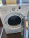 LG 27 Inch Electric Dryer with 7.3 cu. ft. Capacity, 7 Drying Programs, Wrinkle Care Cycle, Sensor Dry System, LED Display and Electronic Controls WHITE LOCATED IN OUR PORTLAND OREGON APPLIANCE STORE SKU 23164