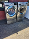 LG FRONT LOAD SET WASHER 5 TEMPERATUE 4 SPEED PLUS NO SPIN 5 SOIL LEVELS DRYER 12 CYCLES 5 TEMPERATURE OPTIONS LOCATED IN OUR PORTLAND OREGON APPLIANCE STORE SKU 23165