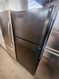 GE 16 CUBIC FOOT RERRIGERATOR GLASS SHELVES WITH 1 DELI PAN AND 2 CRISPER DRAWERS WIRE SHELF IN FREEZER BLACK LOCATED IN OUR PORTLAND OREGON APPLIANCE STORE SKU 23167