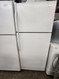 WHIRLPOOL 16 CUBIC FOOT REFRIGERATOR WIRE SHELVES 2 CRISPER DRAWERS GLASS COVER WIRE SHELF IN FREEZER WHITE LOCATED IN OUR PORTLAND OREGON APPLIANCE STORE SKU 23169