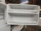 WHIRLPOOL 16 CUBIC FOOT REFRIGERATOR WIRE SHELVES 2 CRISPER DRAWERS GLASS COVER WIRE SHELF IN FREEZER WHITE LOCATED IN OUR PORTLAND OREGON APPLIANCE STORE SKU 23169