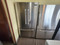 Viking 21.8 cu. ft. Counter-Depth French Door Refrigerator with Spill-Proof Glass Shelves, Humidity Zone Drawers, Internal Water Dispenser and Tri-Level Freezer Drawer FEW DINGS TOP OF FREEZER DOOR STAINLESS SKU 23171