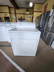 KENMORE 3 CYCLE ELECTRIC DRYER 1 AUTO DRY 1 TIMED PLUS AIR DRY TOP FILTER PULL DOWN DOOR WHITE LOCATED IN OUR PORTLAND OREGON APPLIANCE STORE SKU 23172