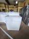 KENMORE 3 CYCLE ELECTRIC DRYER 1 AUTO DRY 1 TIMED PLUS AIR DRY TOP FILTER PULL DOWN DOOR WHITE LOCATED IN OUR PORTLAND OREGON APPLIANCE STORE SKU 23172