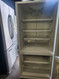 AMANA 19 CUBIC FOOT BOTTOM FREEZER GLASS SHELVES SWING OPEN FREEZER DOOR 1 WIRE SHELF AND PULL BASKET IN FREEZER WHITE LOCATED IN OUR PORTLAND OREGON APPLIANCE STORE SKU 23173