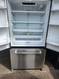 JENN-AIR 20 CUBIC FOOT COUNTER DEPTH REFRIGERATOR GLASS SHELVES 2 CRISPER DRAWERS 1 LARGE DELI INTERNAL WATER DISPENSER ICE MAKER STAINLESS LOCATED IN OUR PORTLAND OREGON APPLIANCE STORE SKU 23175