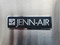 JENN-AIR 20 CUBIC FOOT COUNTER DEPTH REFRIGERATOR GLASS SHELVES 2 CRISPER DRAWERS 1 LARGE DELI INTERNAL WATER DISPENSER ICE MAKER STAINLESS LOCATED IN OUR PORTLAND OREGON APPLIANCE STORE SKU 23175