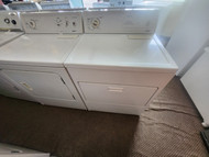 KENMORE 4 CYCLE ELECTRIC DRYER 2 AUTO DRY 1 TIMED AND AIR DRY OPTION TOP FILTER PULL DOWN DOOR WHITE LOCATED IN OUR PORTLAND OREGON APPLIANCE STORE SKU 23196