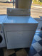 KENMORE 600 SERIES 3 CYCLE ELECTRIC DRYER TIMED DRY AUTO DRY PLUS AIR DRY 3 TEMPERATURE DELICATE LOW HEAT OPTION TOP FILTER PULL DOW HAMPER DOOR SOME COSMETIC ISSUE ON TOP SEE PIC WHITE LOCATED IN OUR PORTLAND OREGON APPLIANCE STORE SKU 23198
