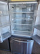 KITCHENAID 19.6 cu. ft. Capacity French Door Refrigerator with Slide Away Spill Proof Glass Shelves, 2 Humidity Controlled Crispers, Temperature Controlled Pantry, Internal Water Dispenser and Ice Maker: Monochromatic Stainless Steel SKU 23199