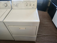 KENMORE GAS DRYER HEAVY DUTY KING SIZE CAPACITY 3 CYCLE TIMED DRY AUTO DRY PLUS AIR DRY  4 TEMPERATURE FRONT FILTER PULL DOWN DOOR WHITE LOCATED IN OUR PORTLAND OREGON APPLIANCE STORE SKU 23211