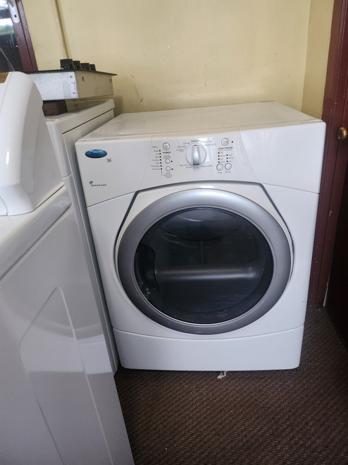Whirlpool Duet 27 Inch Electric Dryer with 6.7 cu. ft. Capacity, 8 Automatic Cycles, Eco Normal Cycle, AccelerCare Drying System and Wrinkle Shield Plus Option WHITE LOCATED IN OUR PORTLAND OREGON APPLIANCE STORE 23219
