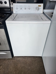KENMORE HEAVY DUTY SUPER CAPACITY PLUS TOP LOAD WASHER  3 SPEED MOTOR 5 WATER LEVELS EXTRA RINSE SETTING 7 TEMPERATURES 4 MANUAL 3 AUTO WHITE LOCATED IN OUR PORTLAND OREGON APPLIANCE STORE SKU 23220