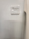 WHIRLPOOL 18 CUBIC FOOT TOP FREEZER ADJUSTABLE GLASS SHELVES 2 CRISPER DRAWERS FULL WIDTH WIRE SHELF IN FREEZER WHITE LOCATED IN OUR POTLAND OREGON APPLIANCE STORE SKU 23225