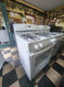 GE 30 INCH FREESTANDING 4 BURNER GAS RANGE 1 LARGE 2 MEDIUM 1 SMALL HI/LO BROIL OPTION MANUAL CLEAN OVEN WHITE LOCATED IN OUR PORTLAND OREGON APPLIANCE STORE SKU 23227