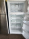 FRIGIDAIRE 18 CUBIC FOOT REFRIGERATOR TOP FREEZER GLASS SHELVES 2 CRISPER DRAWERS DELI DRAWER FULL WIDTH WIRE SHELF WHITE LOCATED IN OUR PORTLAND OREGON APPLIANCE STORE SKU 23234