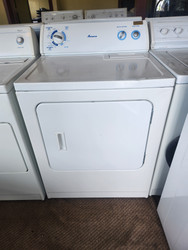 AMANA 4 CYCLE ELECTRIC DRYER 2 AUOTMATIC DRY 1 TIMED PLUS AIR DRY TOP FILTER SWING OPEN DOOR WHITE LOCATED IN OUR PORTLAND OREGON APPLIANCE STORE SKU 23237