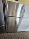 Frigidaire 30 Inch Top-Freezer Refrigerator with Gallon Door Storage, Dairy Bin, ADA Compliant, Store-More Humidity Controlled Crisper Drawers, Sliding Wire Shelves, Reversible Door and 18.0 cu. ft. Capacity: Stainless Steel LOCATED IN OUR PORTLAND OREGON APPLIANCE STORE SKU 23248