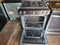 KitchenAid 30 Inch Slide-In Gas Range with 5 Sealed Burners, 5.8 cu ft. Even-Heat True Convection Oven, 17,000 BTU Burner, Storage Drawer, Steam Rack, Aqua-Lift® Steam Clean Black Stainless Steel with Print Shield Finish SKU 23255