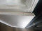 HOTPOINT 14 CUBIC FOOT REFRIGERATOR TOP FREEZER WIRE SHELVES 2 CRISPER DRAWERS COSMETIC ISSUES ON TOP OF REFRIGERATOR DOOR WHITE LOCATED IN OUR PORTLAND OREGON APPLIANCE STORE SKU 23256