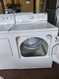 MAYTAG ELECTRIC DRYER 3 CYCLE TIMED DRY WITH COOL DOWN AUTO DRY AIR FLUFF OPTION 4 TEMPERATURE SETTINGS SWING OPEN DOOR WHITE LOCATED IN OUR PORTLAND OREGON APPLIANCE STORE SKU 23257