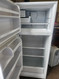 WHIRLPOOL 16 CUBIC FOOT REFRIGERATOR TOP FREEZER WITH ICE MAKER WIRE SHELVES LARGE CRISPER DRAWER WHITE LOCATED IN OUR PORTLAND OREGON APPLIANCE STORE SKU 23258