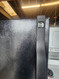 GE 17 CUBIC FOOT REFRIGERATOR TOP MFREEZER 2 FULL WIDTH ADJUSTABLE SHELVES 1 GLASS 1 WIRE 2 CRISPER DRAWERS BLACK  LOCATED IN OUR PORTLAND OREGON APPLIANCE STORE SKU 23260