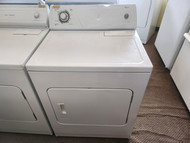WHIRLPOOL 4 CYCLE ELECTRIC DRYER HIGH HEAT AUTO DRY LOW HEAT AUTO DRY TIMED DRY WITH HIGH HEAT PLUS AIR DRY TOP FILTER SIDE SWING DOOR COSMETIC ISSUE ON TOP SEE PIC WHITE LOCATED IN OUR PORTLAND OREGON APPLIANCE STORE SKU 23268