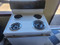 HOTPOINT 30 INCH FREESTANDING ELECTTIC RANGE MANUAL CLEAN COIL BURNERS 3 SMALL 1 LARGE WHITE LOCATED IN OUR PORTLAND OREGON APPLIANCE STORE SKU 23273