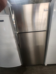 Frigidaire 30 Inch Top Freezer Refrigerator with 18 cu. ft. Capacity, Adjustable Glass Shelves, Store-More™ Drawers, Store-More Gallon Shelf, 1/2 Width Deli Drawer, Clear Dairy Bin Stainless Steel LOCATED IN OUR PORTLAND OREGON APPLIANCE STORE 23290