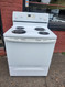 WHIRLPOOL 30 INCH FREESTANDING ELECTRIC RANGE COIL BURNERS 2 LARGE 2 SMALL WITH CUSTOM BROIL SELF CLEAN GLASS DOOR NO WINDO WHITE LOCATED IN OUR PORTLAND OREGON APPLIANCE STORE SKU 23336